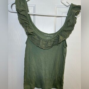 American Eagle Outfitters Cute Sleeve Tank Top